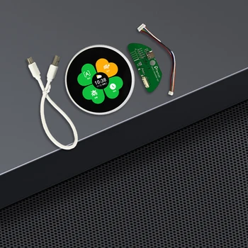 2.1 אינץ ' 480 * 480 מגנטי מקודד כפתור WiFi-Bluetooth תואם ESP32-S3 סיבוב מעגלי IPS צבע תצוגת LCD